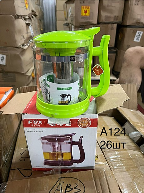 A-124 Чайник с ручкой с металическом ситом