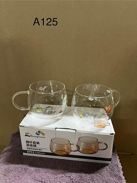 A-125 Стакан с ручкой 2pcs