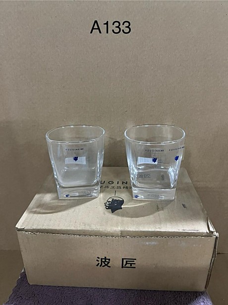 A-133 Стаканы низкие прозрачное 6pcs