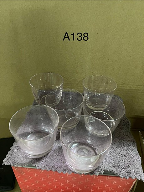 A-138 Набор стаканов прозрачное 6pcs