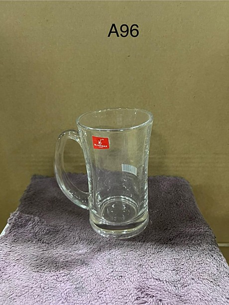 A-96 Кружка прозрачное с ручкой 6pcs