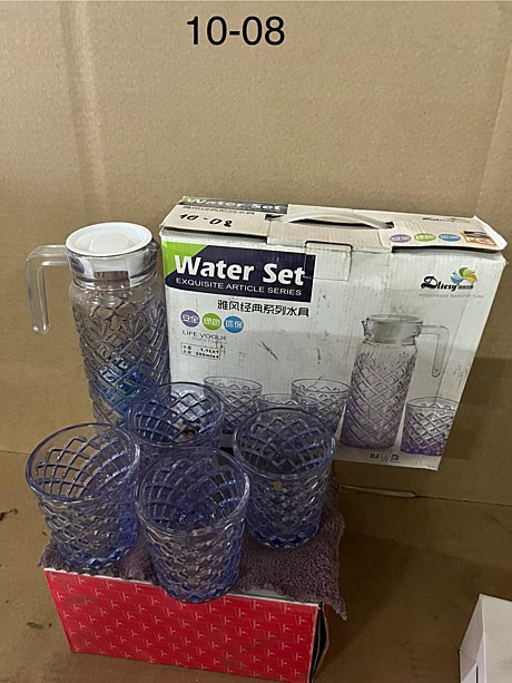 1008 Набор стаканов с кувшином 7pcs