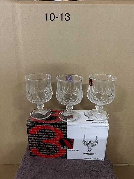 1013 Стеклянная стаканы стопка 3pcs