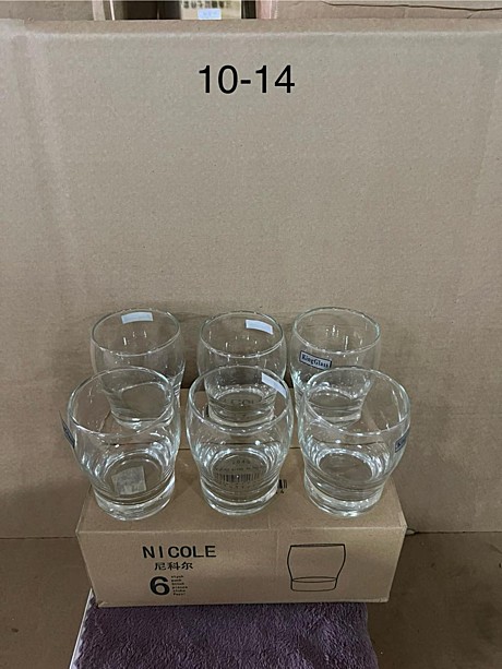 1014 Стопки стаканов 6pcs