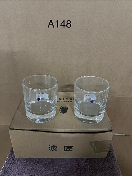 A-148 Прозрачная низкая стопка стаканов 6pcs